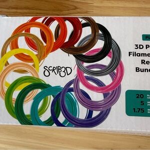 Scrib3D Multicolor 3D Printer Filament Bundle